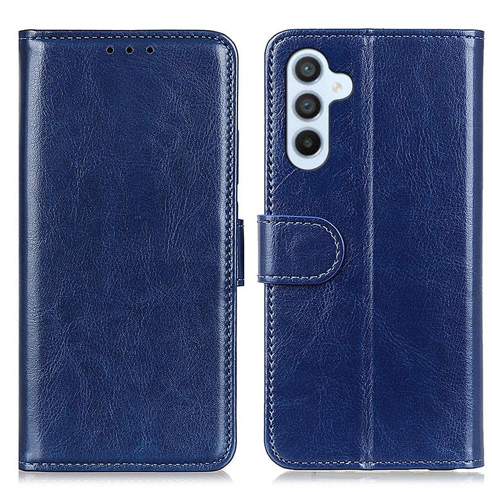 Galaxy S25 Plus / S24 Plus Fodral Crazy Horse Läder
