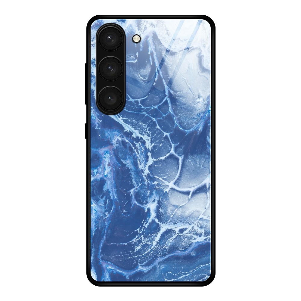 Galaxy S24 Plus Skal Härdat Glas Blue Ocean