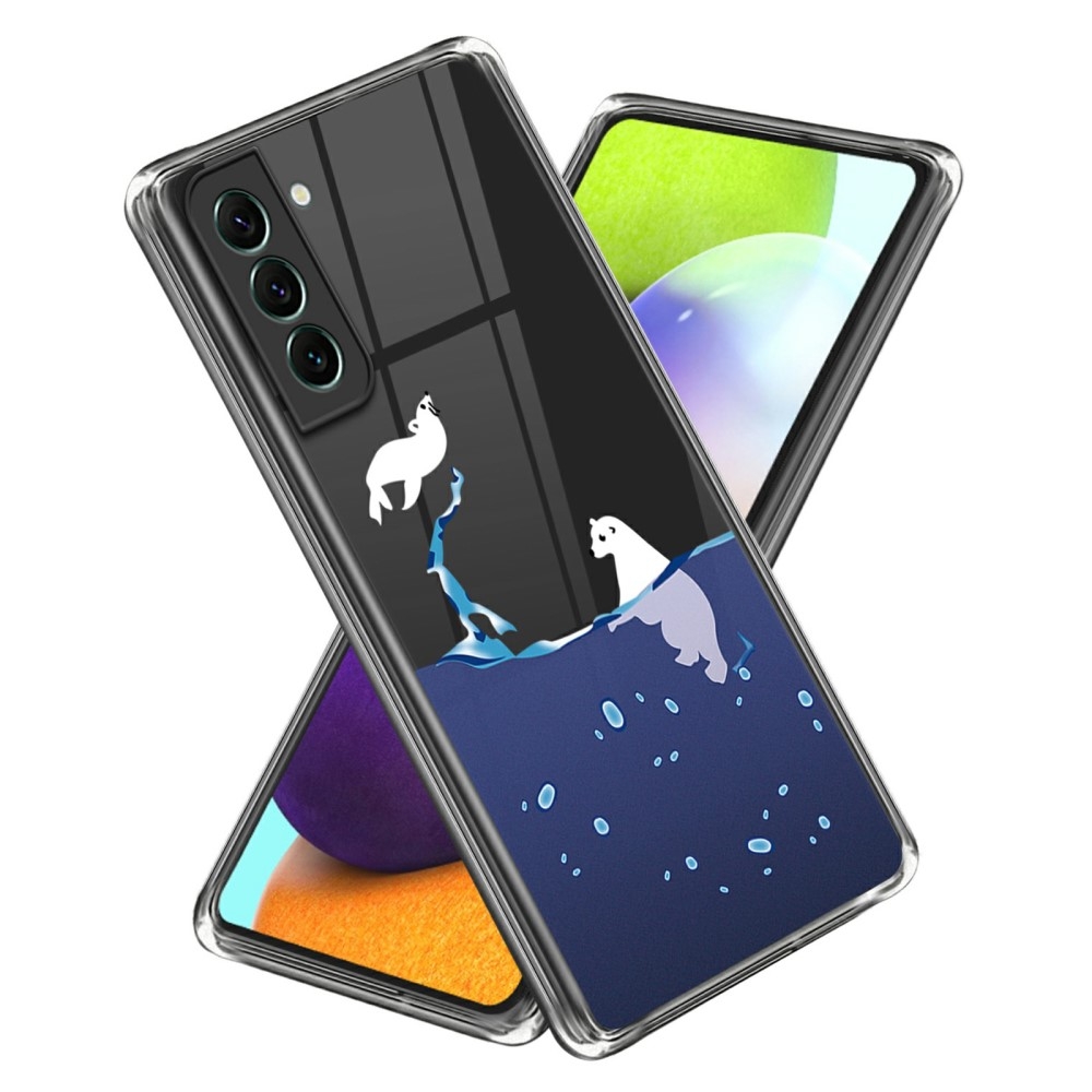 Galaxy S24 Plus Skal Med Tryck Isbjörn