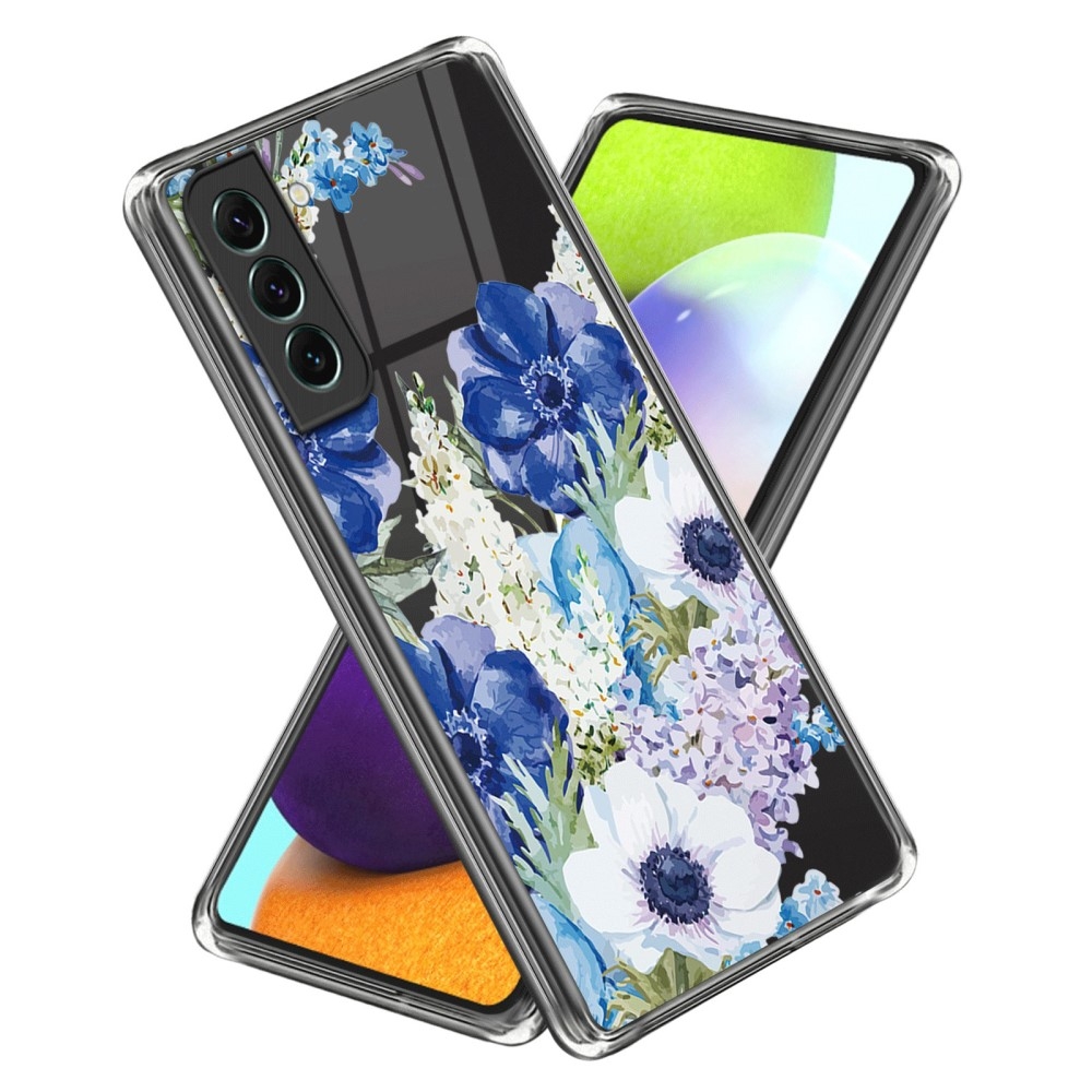 Galaxy S24 Plus Skal Med Tryck Blommor