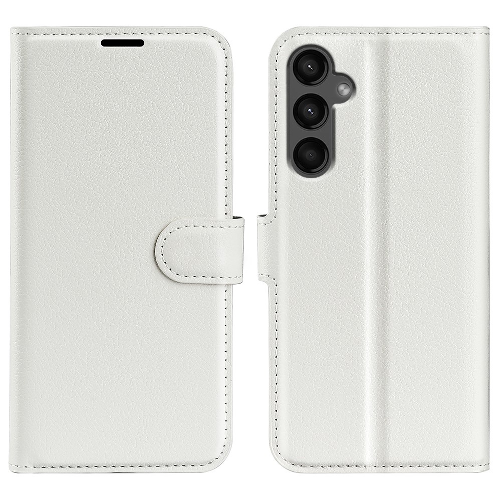 Galaxy A15 Fodral Litchi Läder