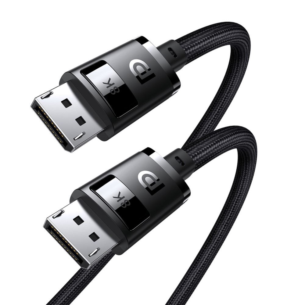 Baseus DP DisplayPort Hane Kabel 2m, 8K Stöd