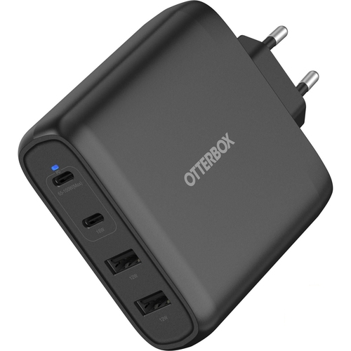 OtterBox 100W PD 2x USB-C 2x USB-A Väggladdare
