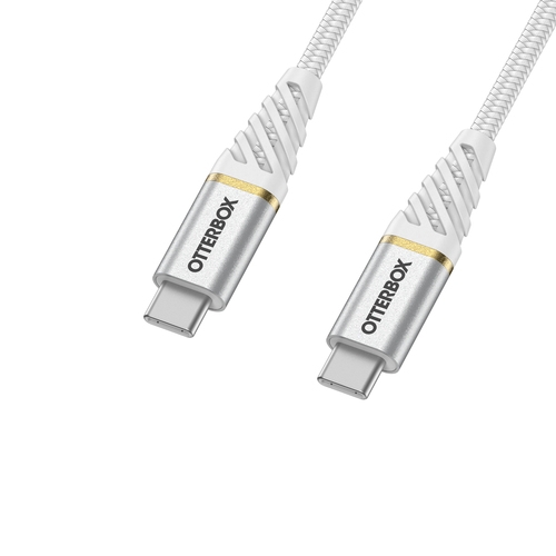 OtterBox Premium 1m PD USB-C - USB-C Kabel Nylonflätad