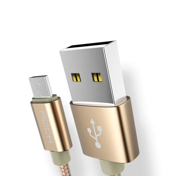 ROCK 1m Micro-Usb Nylon Kabel