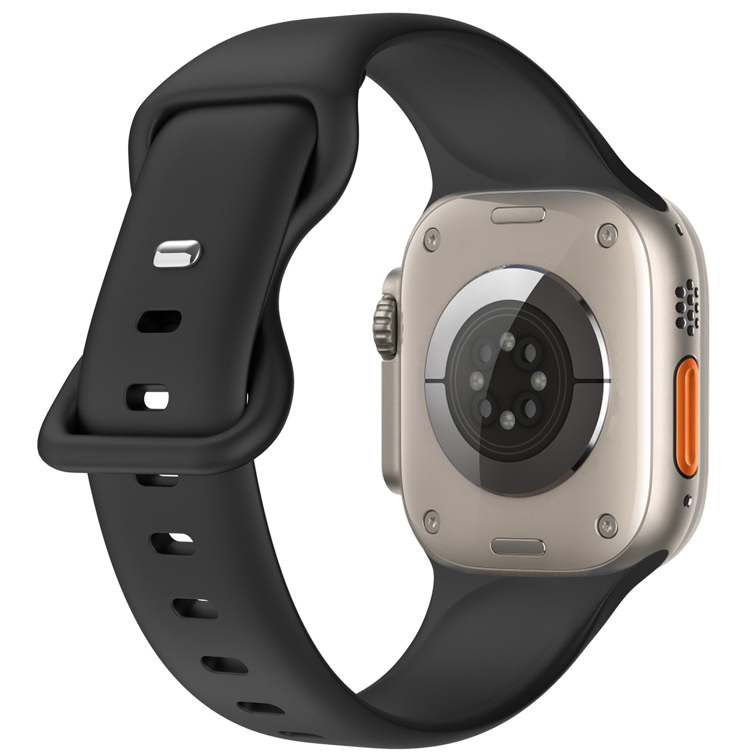 Silikon Armband Butterfly Apple Watch 42/41/40/38 mm (M/L)