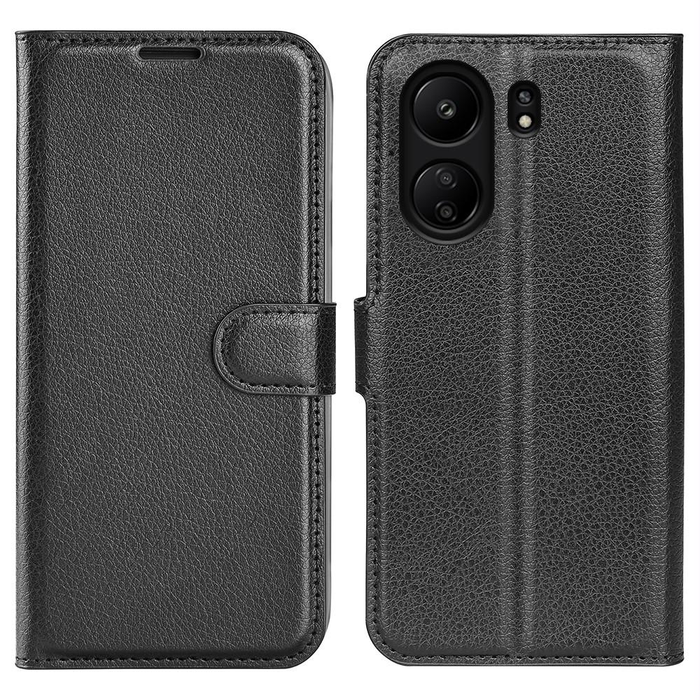 Redmi 13C Fodral Litchi Läder