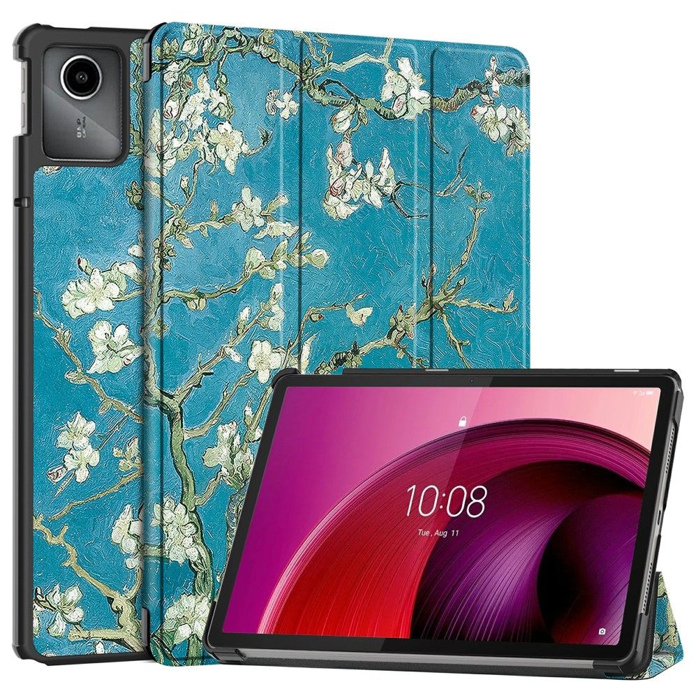 Tab M11 Fodral Tri-Fold Läder Peach Blossom