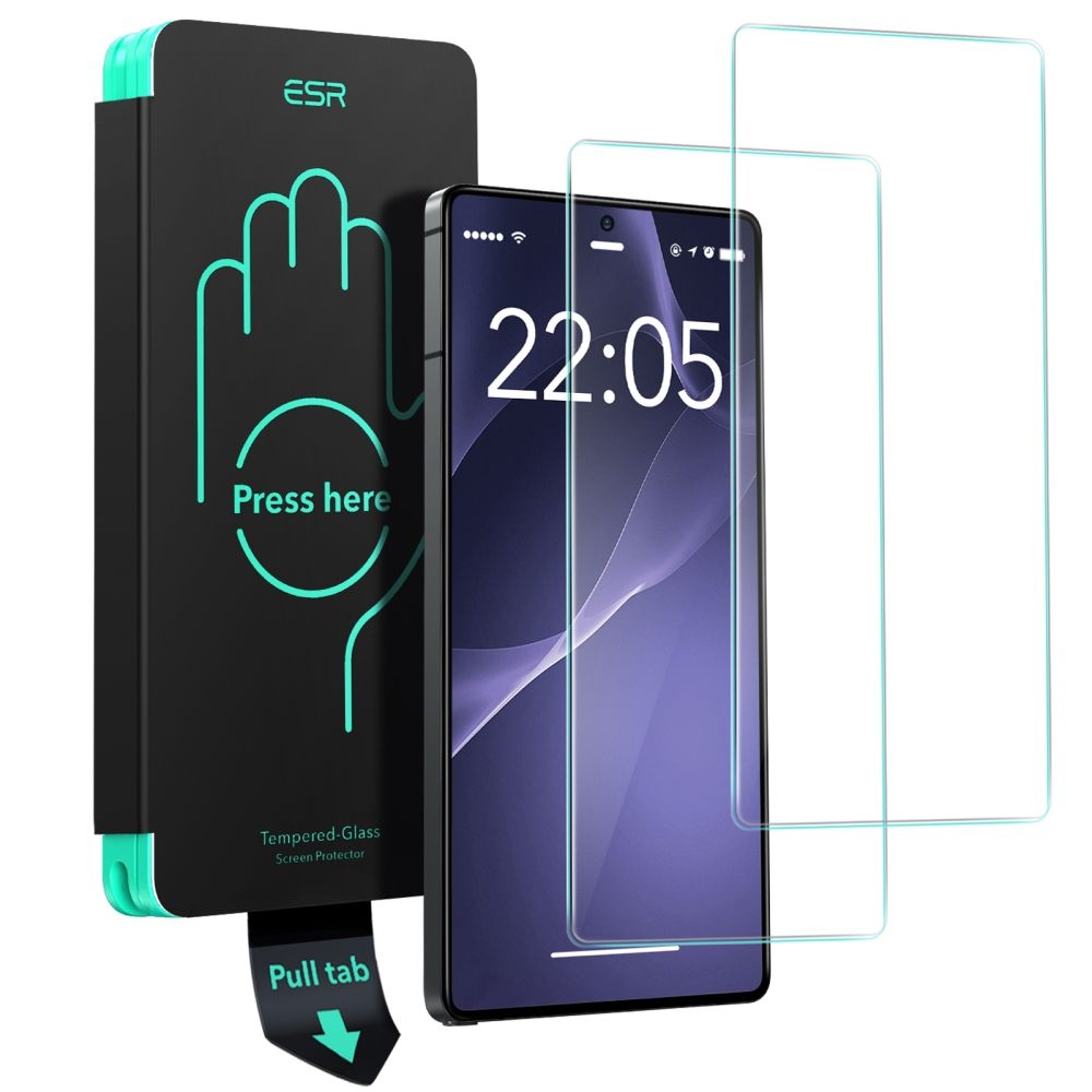 ESR Samsung Galaxy S25 Ultra 2-PACK Skärmskydd Härdat Glas