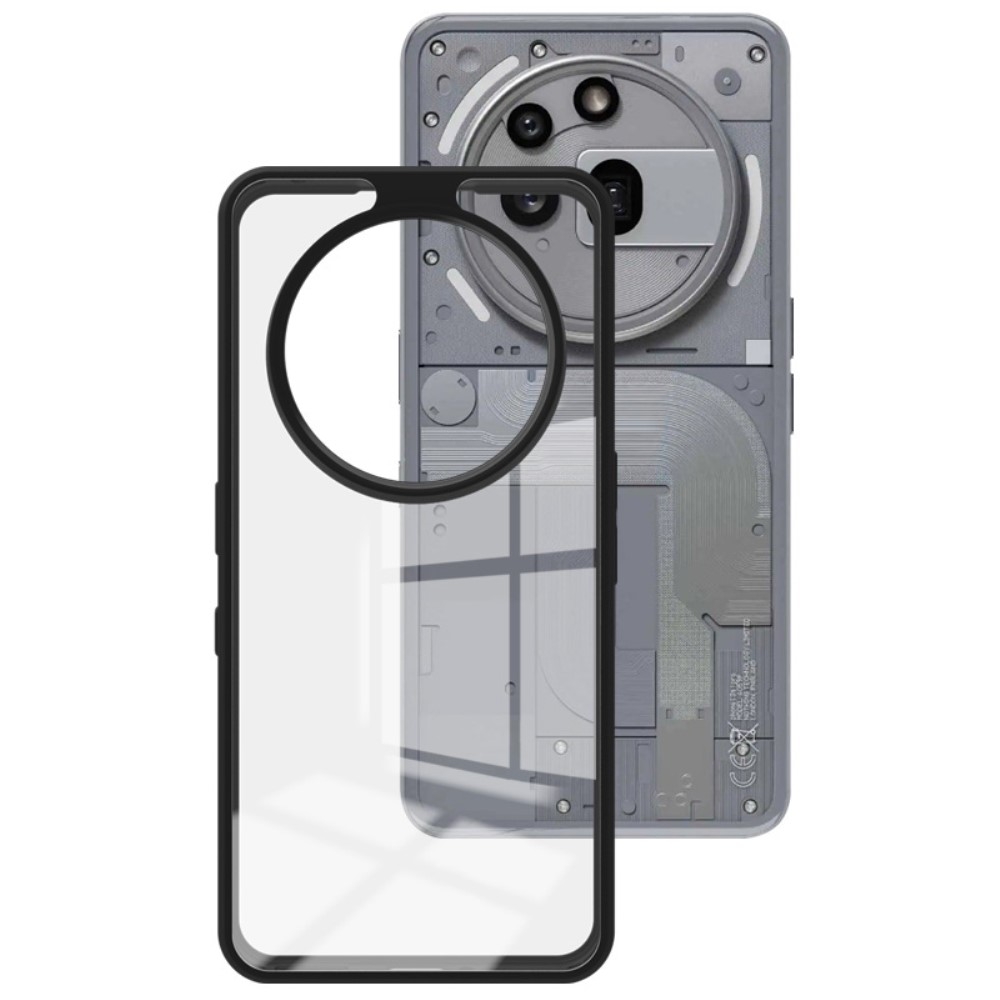 IMAK Nothing Phone 3a Pro Skal Hybrid Transparent/Svart