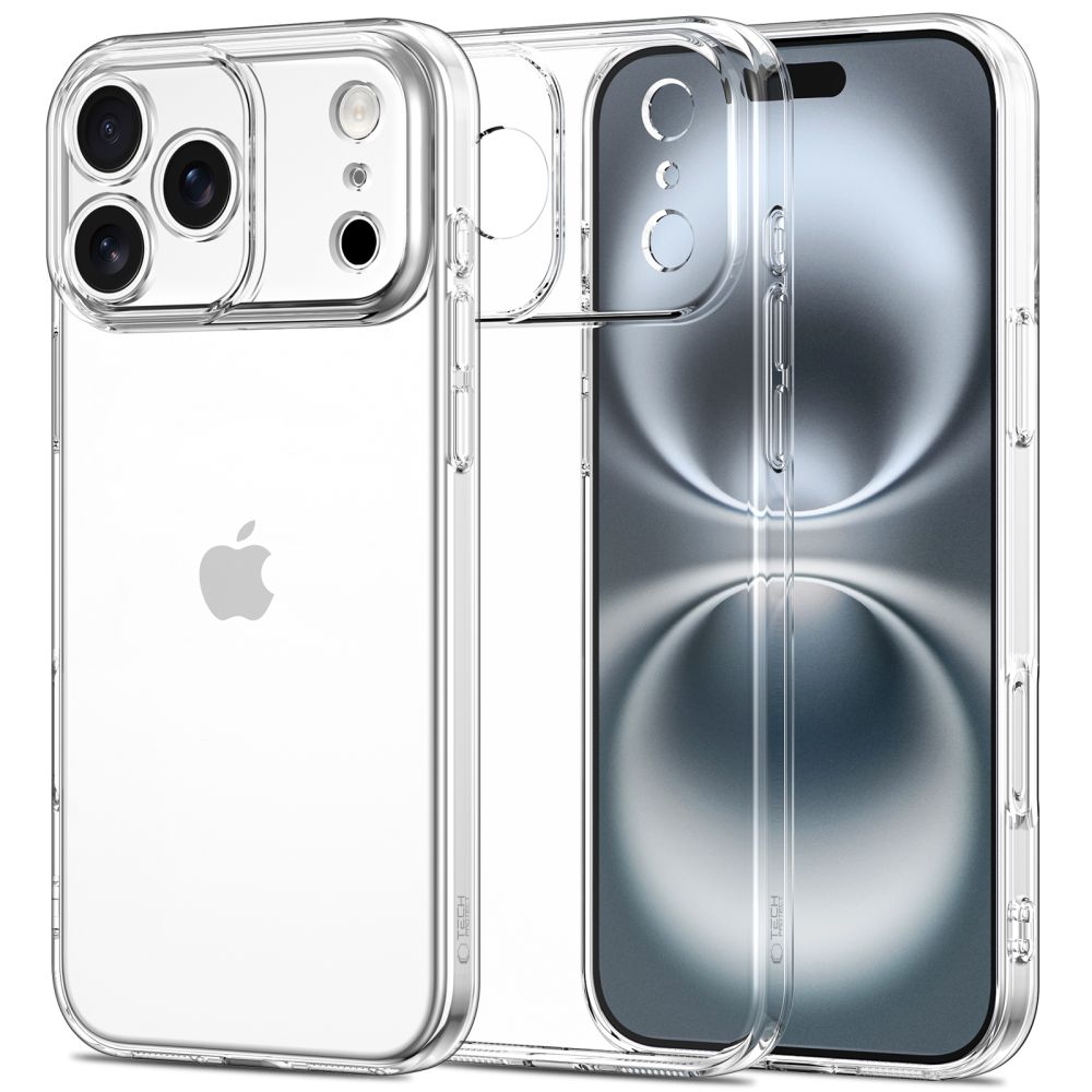Tech-Protect iPhone 17 Pro Skal FlexAir Transparent