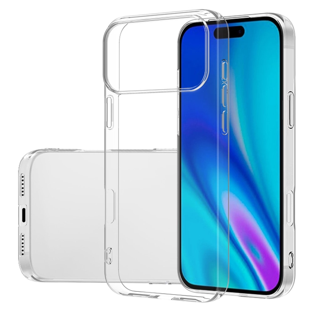 iPhone 17 Pro Skal Slim Fit TPU Transparent