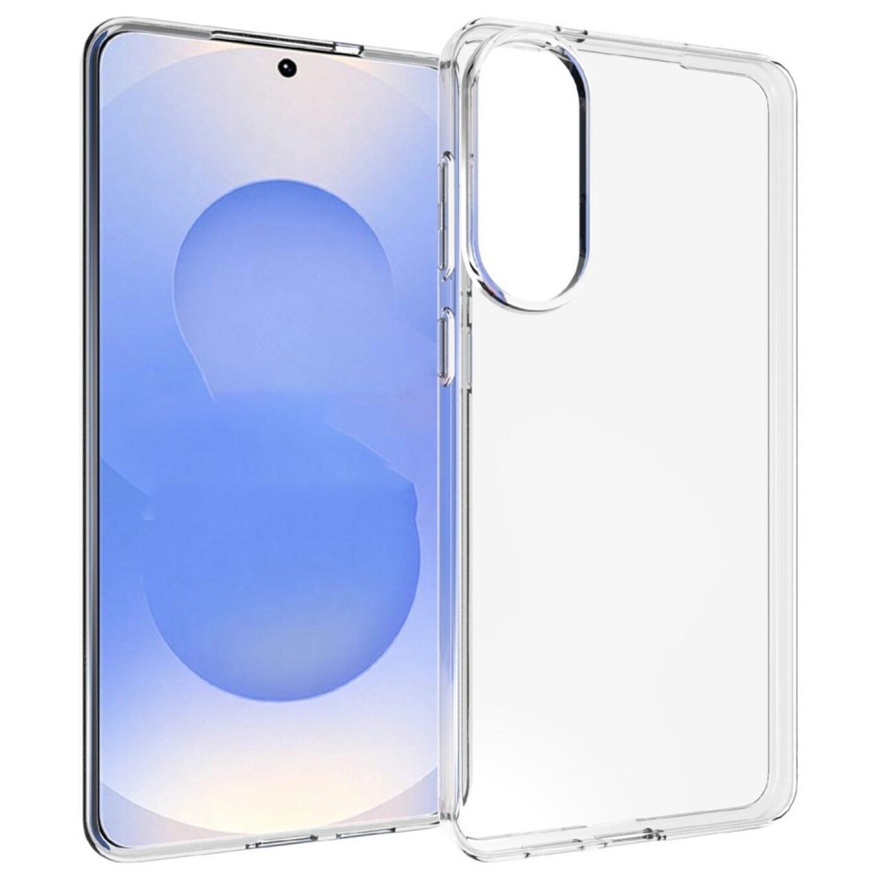 Samsung Galaxy S25 Edge Skal TPU Transparent