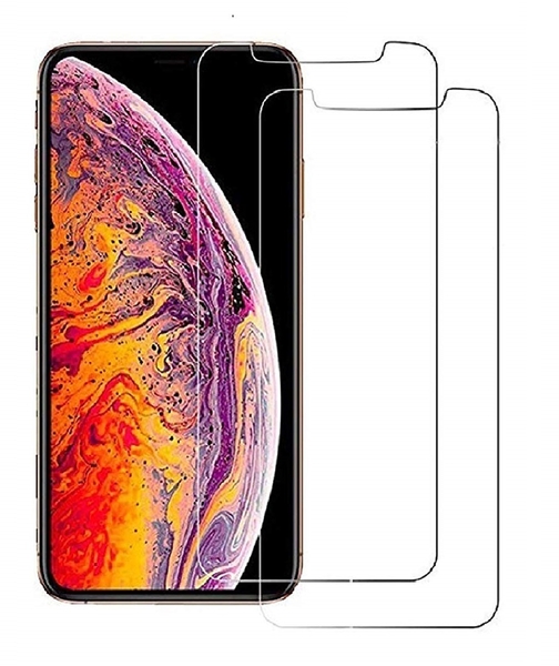 2-Pack - iPhone Xs Max - Skärmskydd i härdat glas