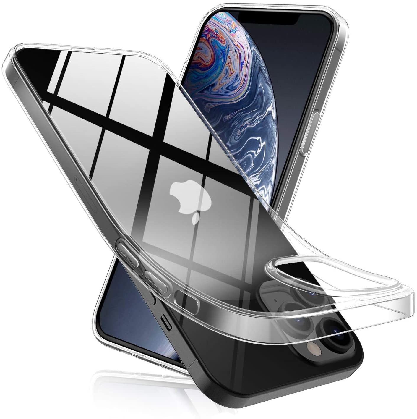 iPhone 12 Mini - Transparent TPU Skal