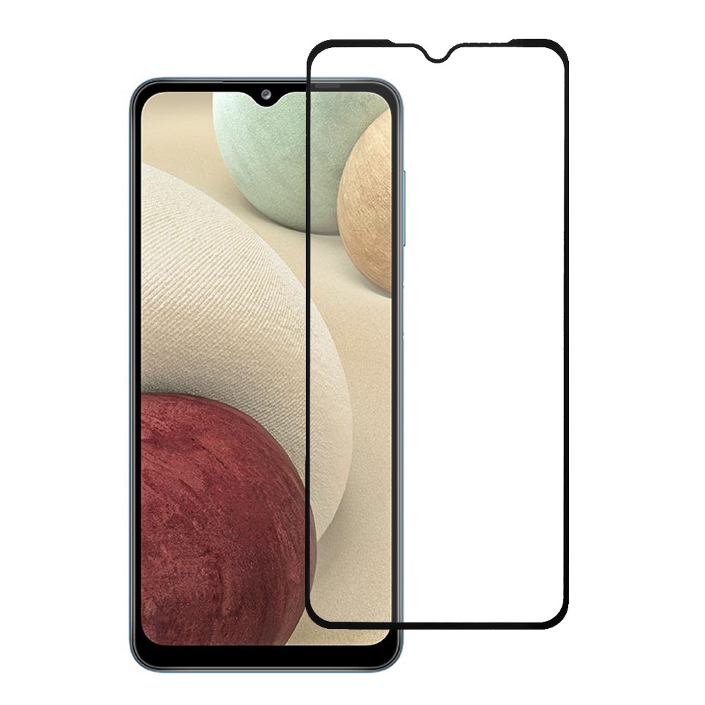 Galaxy A12 / A32 - Heltäckande Skärmskydd I Härdat Glas
