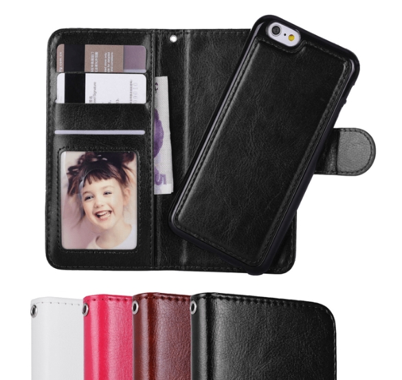 iPhone 7/8/SE (2020/2022) Fodral / Magnet Skal 2 in 1 - Rosa