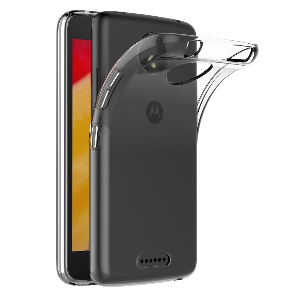 Moto C - Transparent TPU Skal
