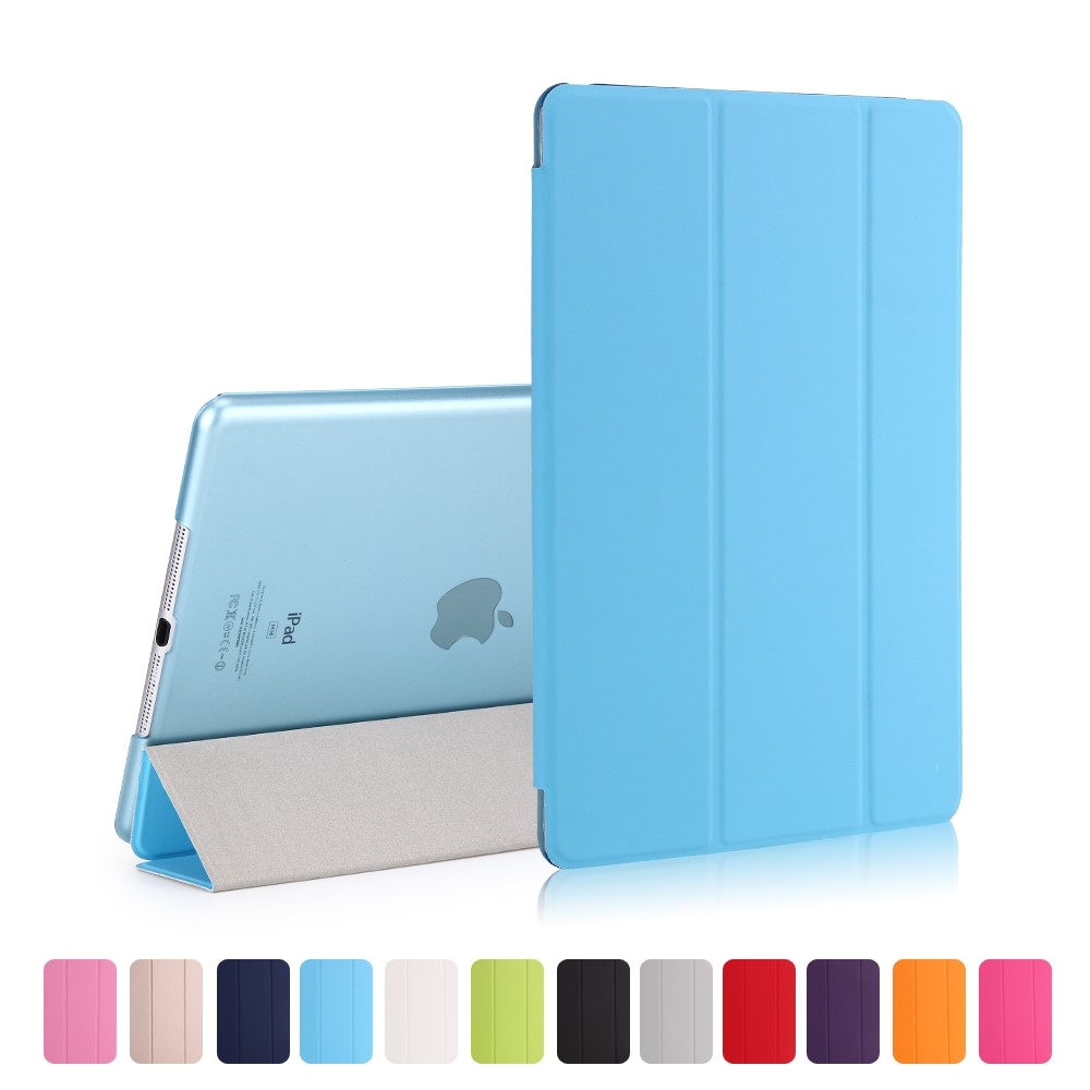 iPad Air / 9.7" (2017) / (2018) - Slimfit Tri-Fold Fodral - Ljus