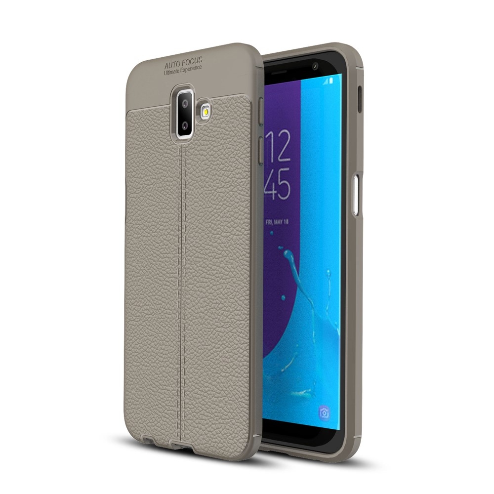 Galaxy J6 Plus - Litchi läderskal