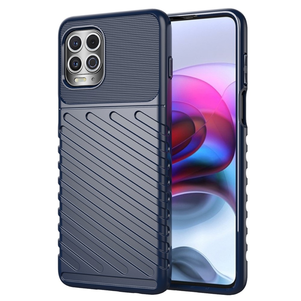 Moto G100 - Twill Textur Skal