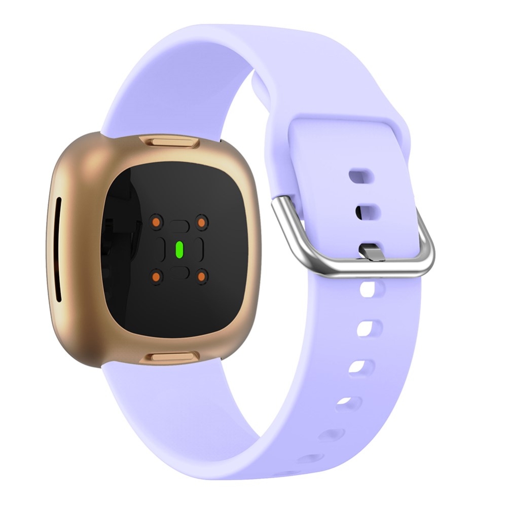Silikon Armband Versa 3/Fitbit Sense - Ljus