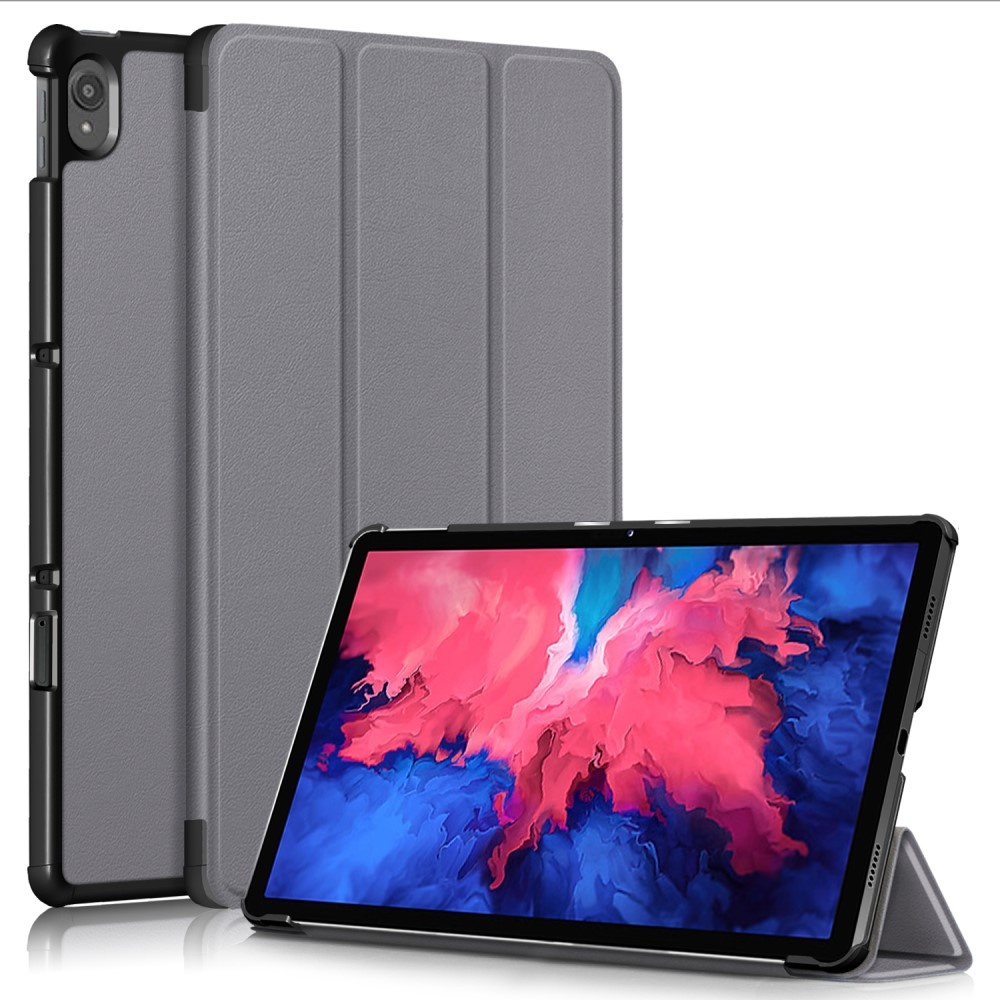 Tab P11 / P11 Plus - Tri-Fold Läder Fodral