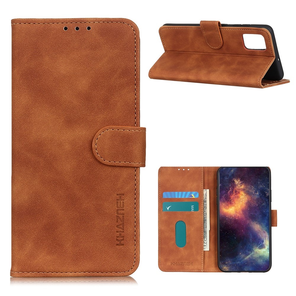 Galaxy A72 - KHAZNEH Retro Läder Fodral