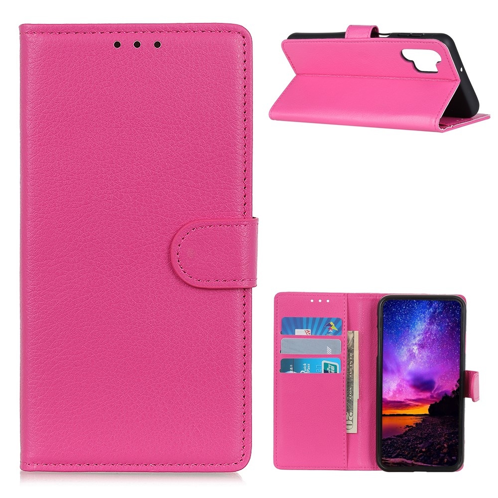 Galaxy A32 - Litchi Textur Fodral