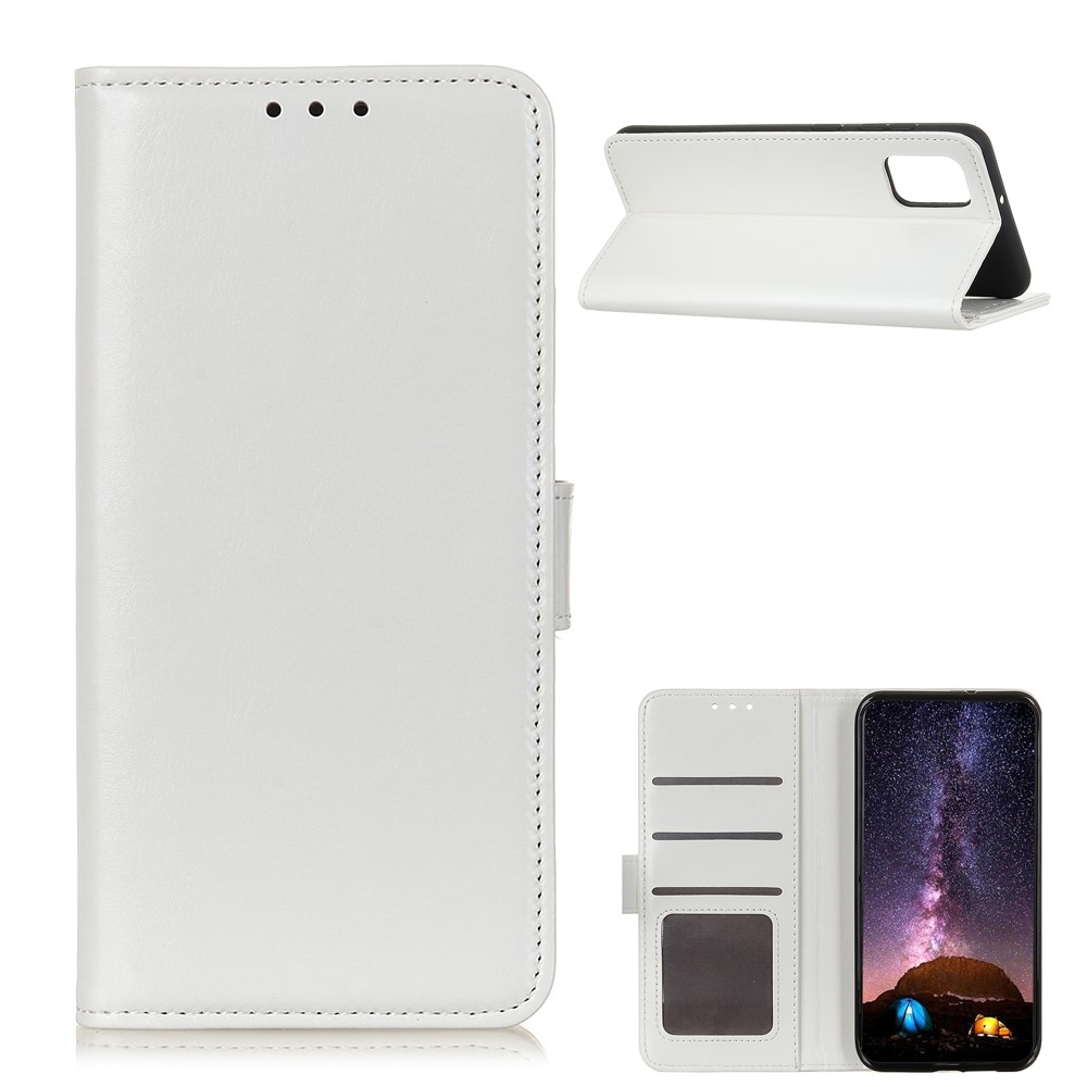 Galaxy A02s - Crazy Horse Läder Fodral