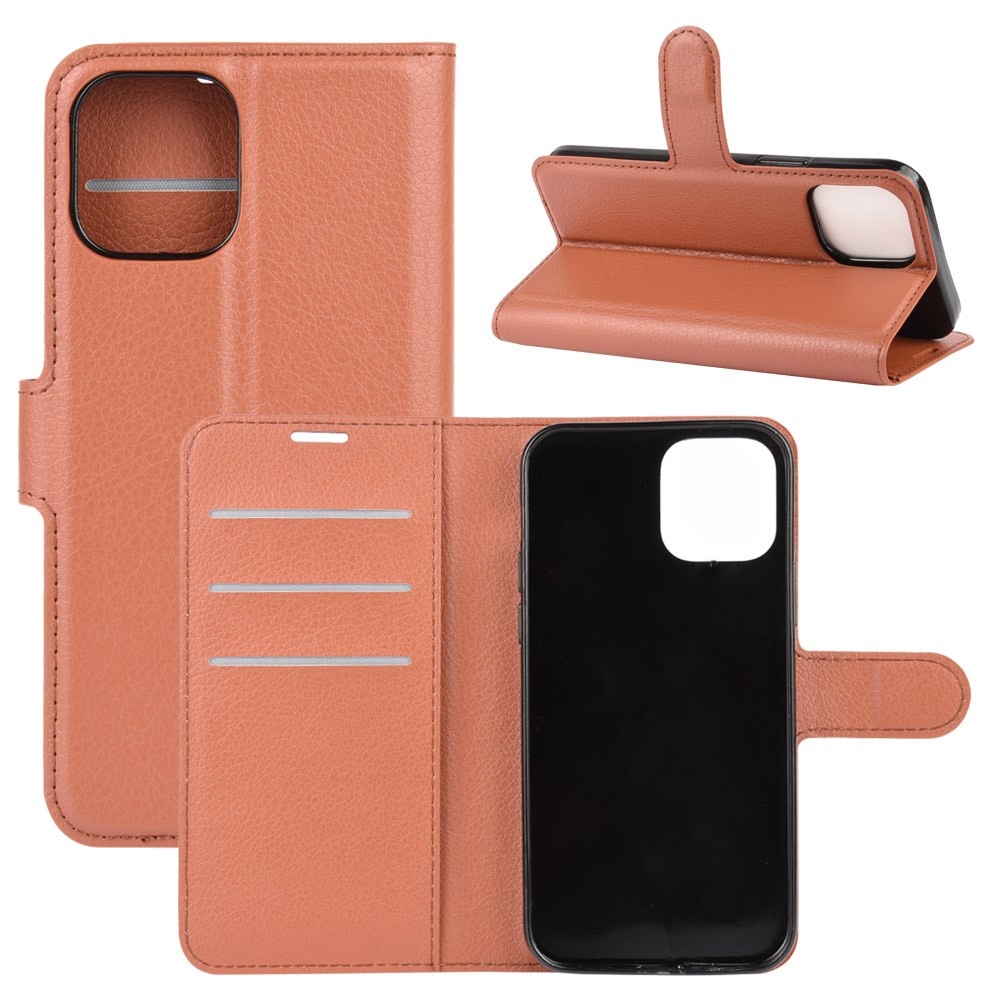 iPhone 12 Pro Max - Litchi Fodral