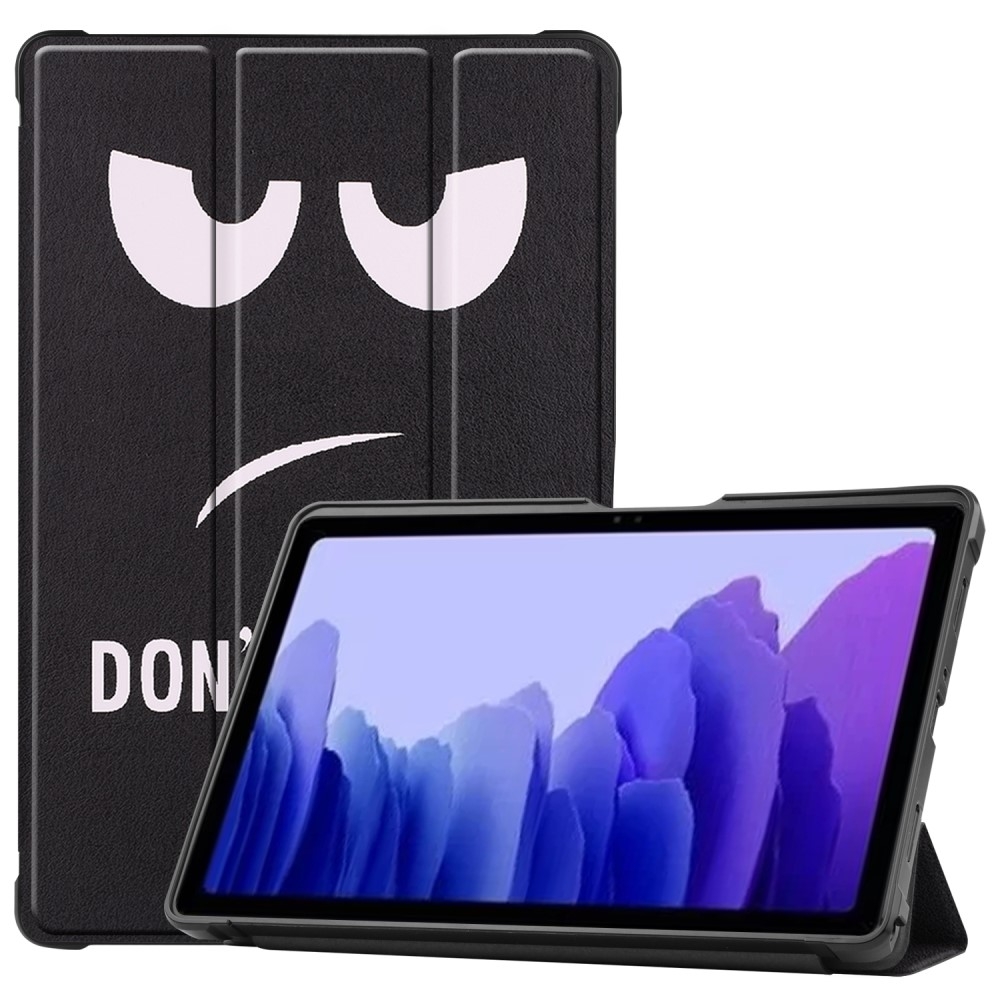 Galaxy Tab A7 10.4 Fodral Tri-Fold Dont Touch Me