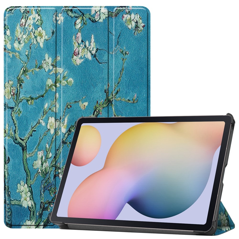 Galaxy Tab S7 / Tab S8 - Tri-Fold Fodral - Peach Blossom