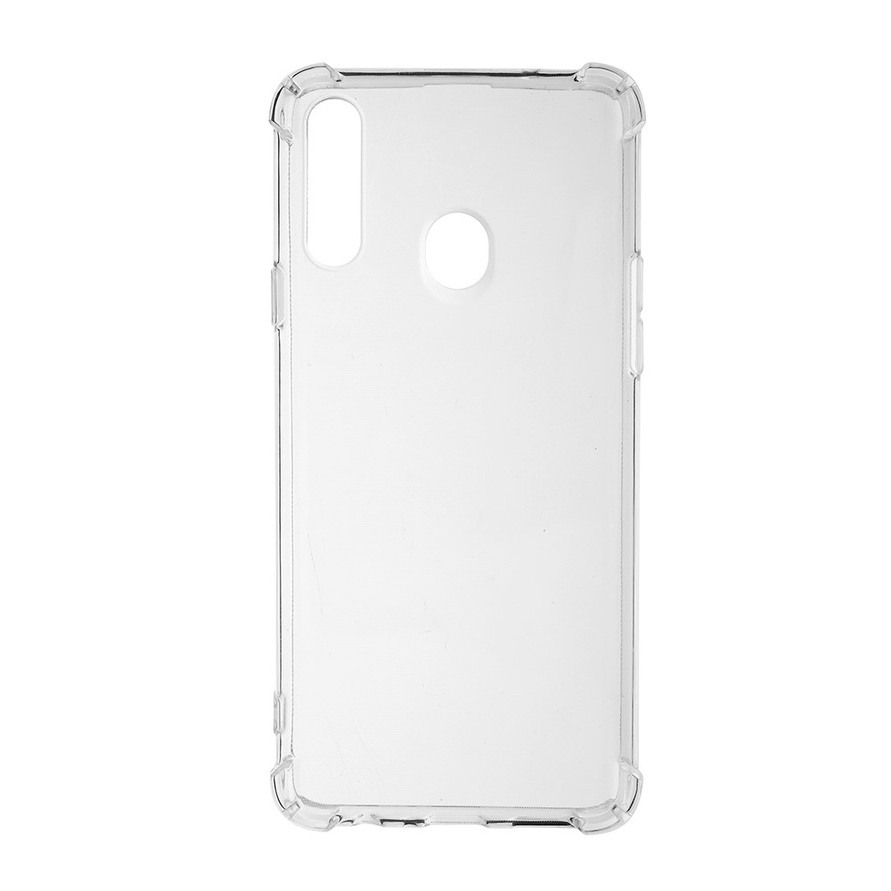 Galaxy A20s - Shockproof Transparent TPU Skal