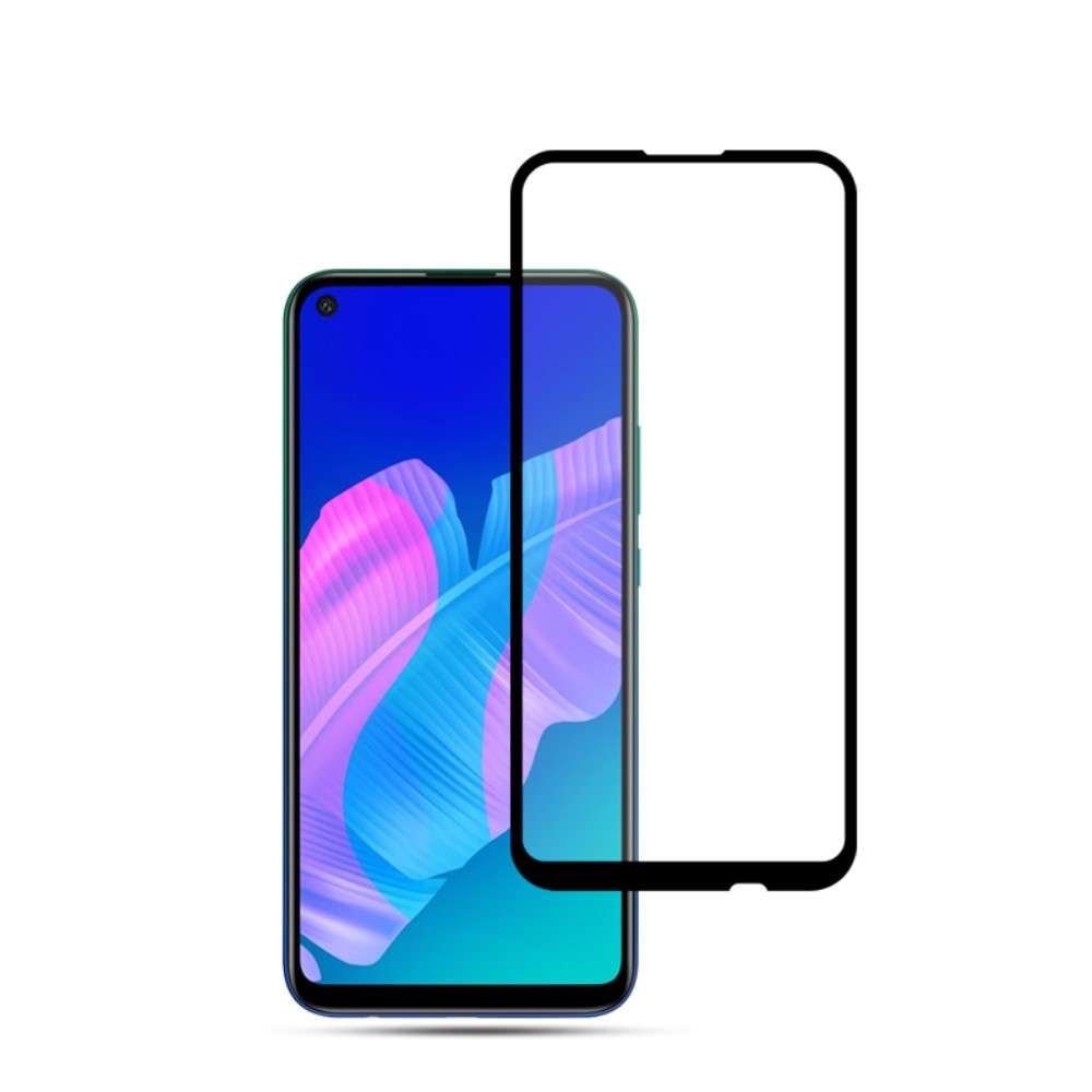 P40 Lite E - MOCOLO Heltäckande Skärmskydd Härdat Glas