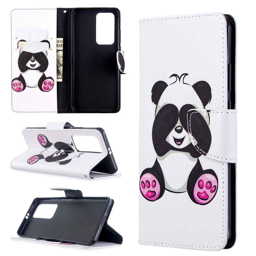 P40 Pro - Plånboksfodral - Panda
