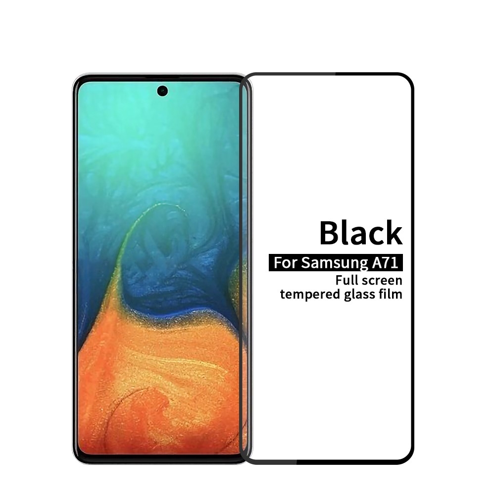 Galaxy A71 - PINWUYO Heltäckande Skärmskydd