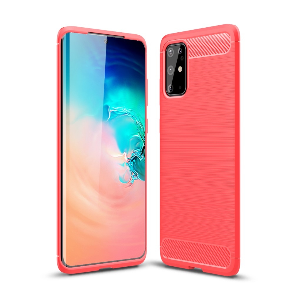 Galaxy S20 Plus - Borstat stål textur