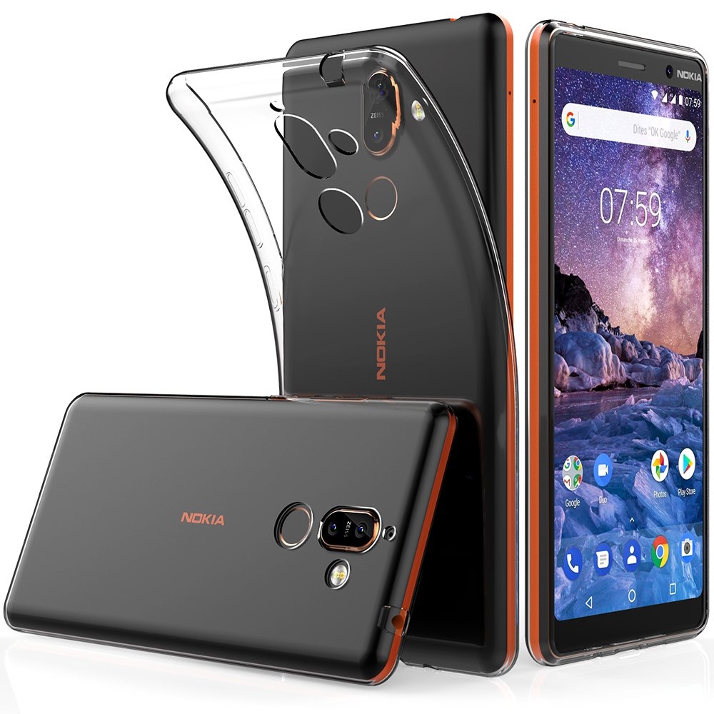 7 Plus - Transparent TPU Skal