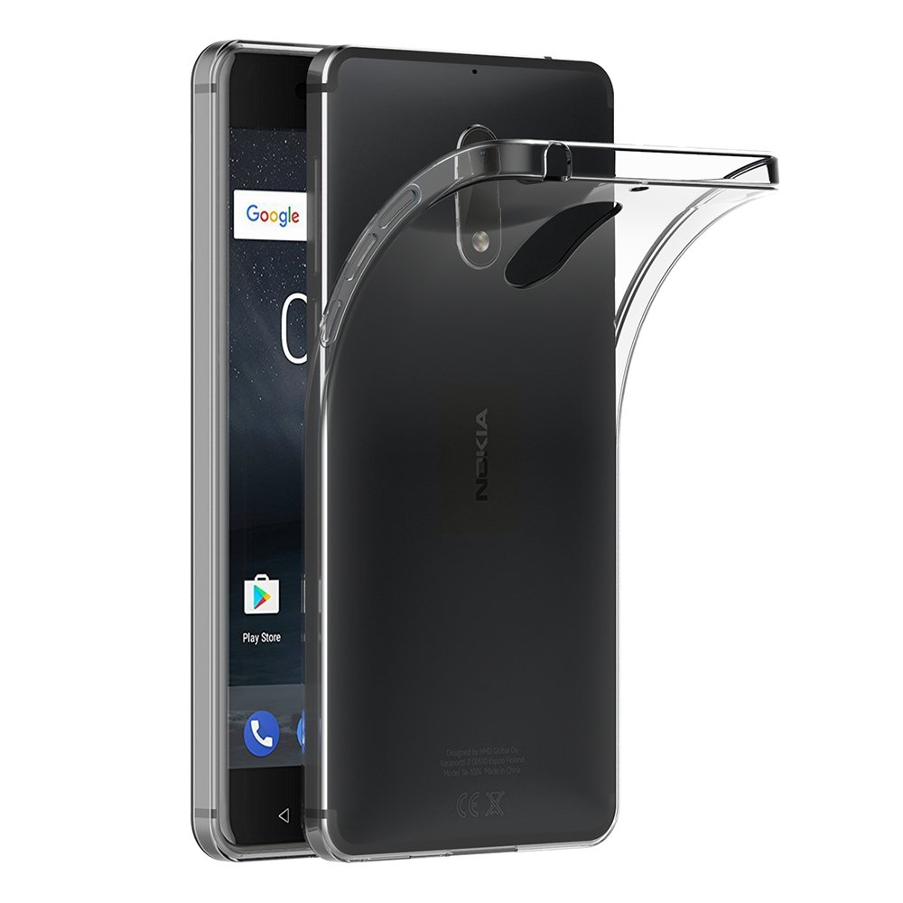 6 - Transparent TPU Skal