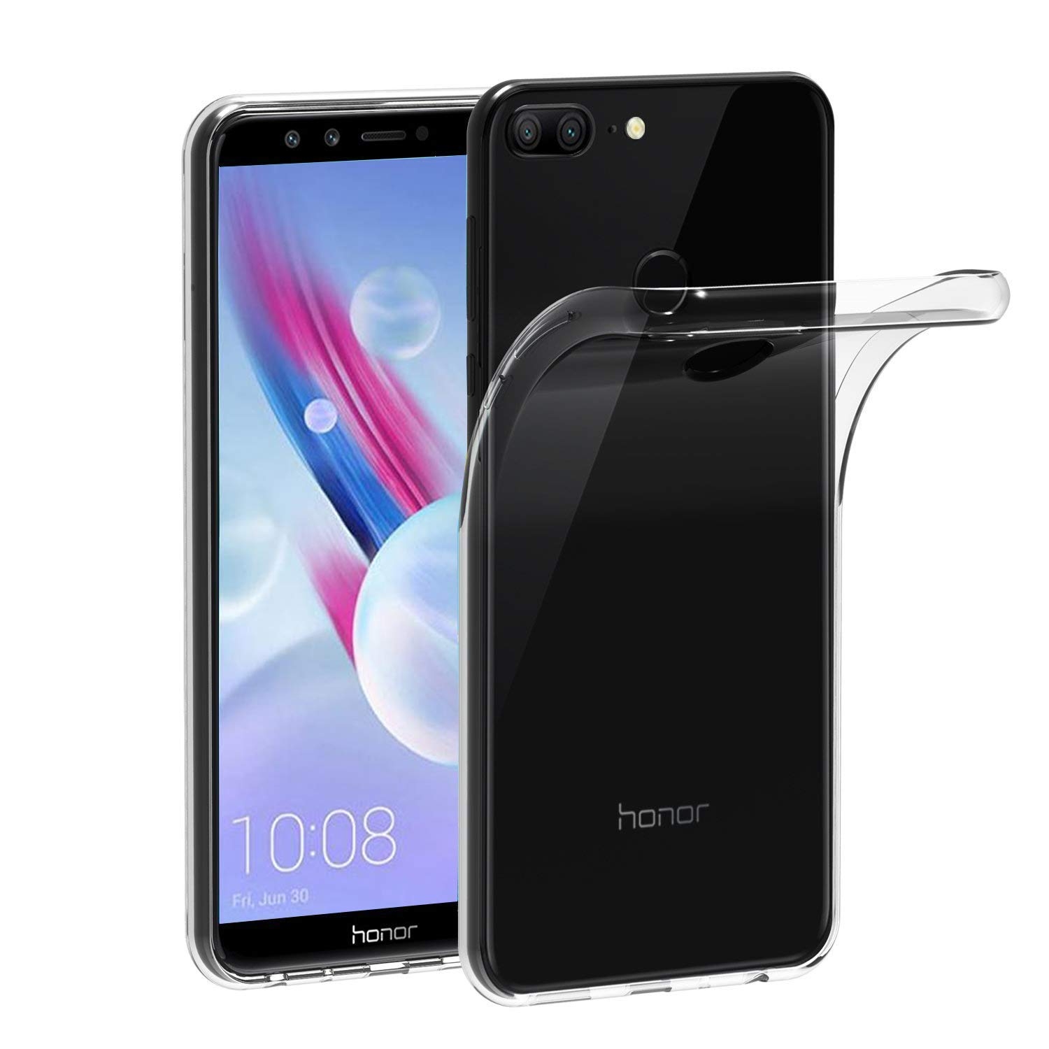Honor 9 Lite - Transparent TPU Skal