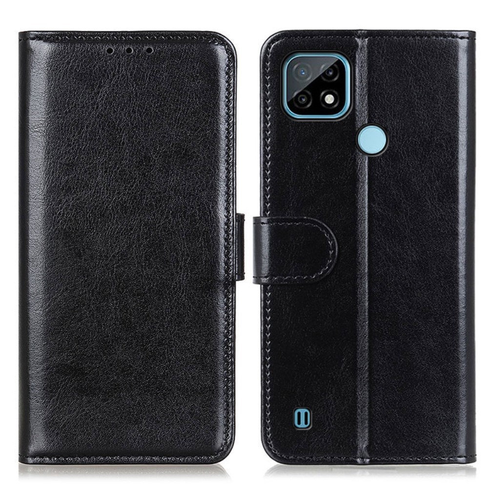 Realme C21 - Crazy Horse Läder Fodral