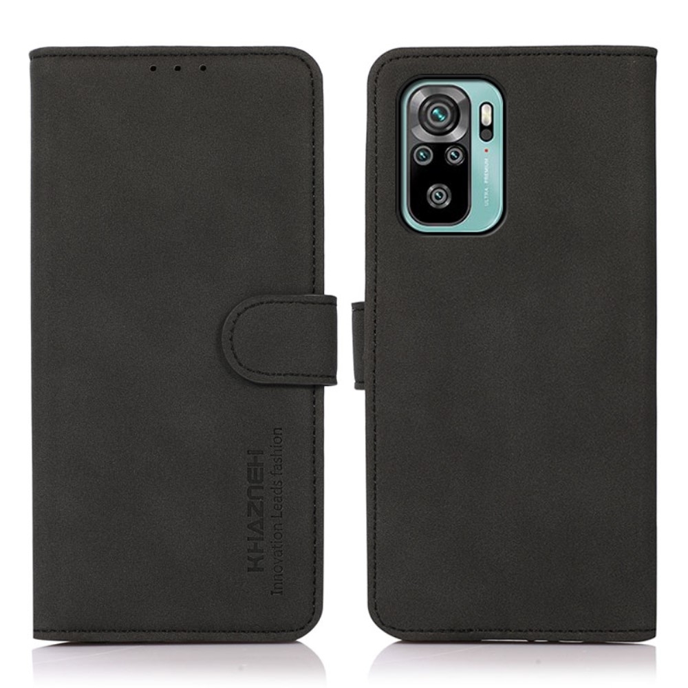 Redmi Note 10S - KHAZNEH Retro Läder Fodral