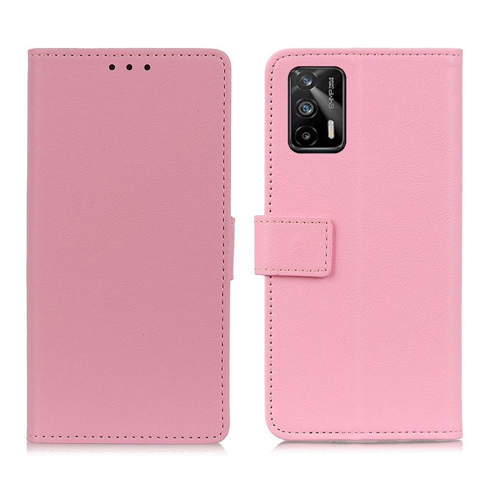 Realme GT - Solid Läder Fodral