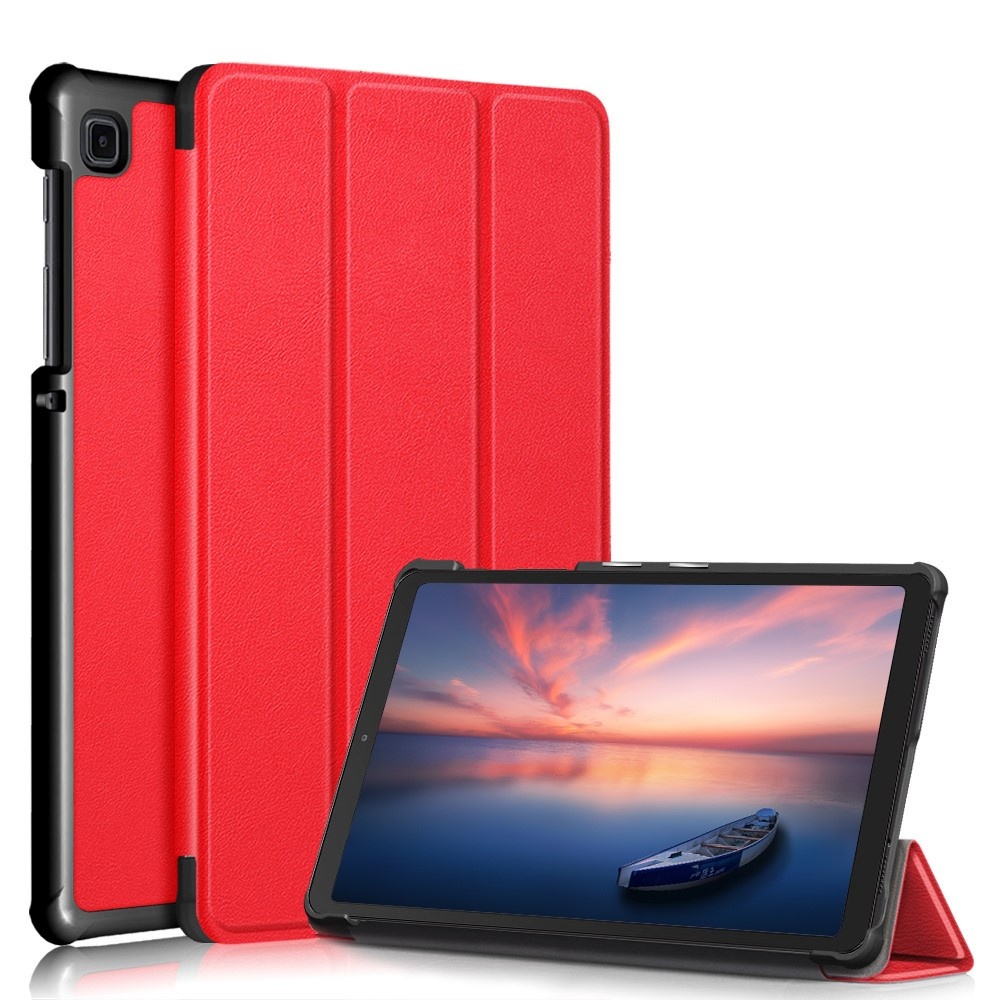 Galaxy Tab A7 Lite 8.7 - Tri-Fold Läder Fodral