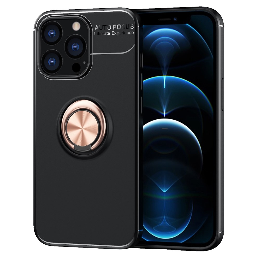 iPhone 13 Pro - Ring Skal - Svart