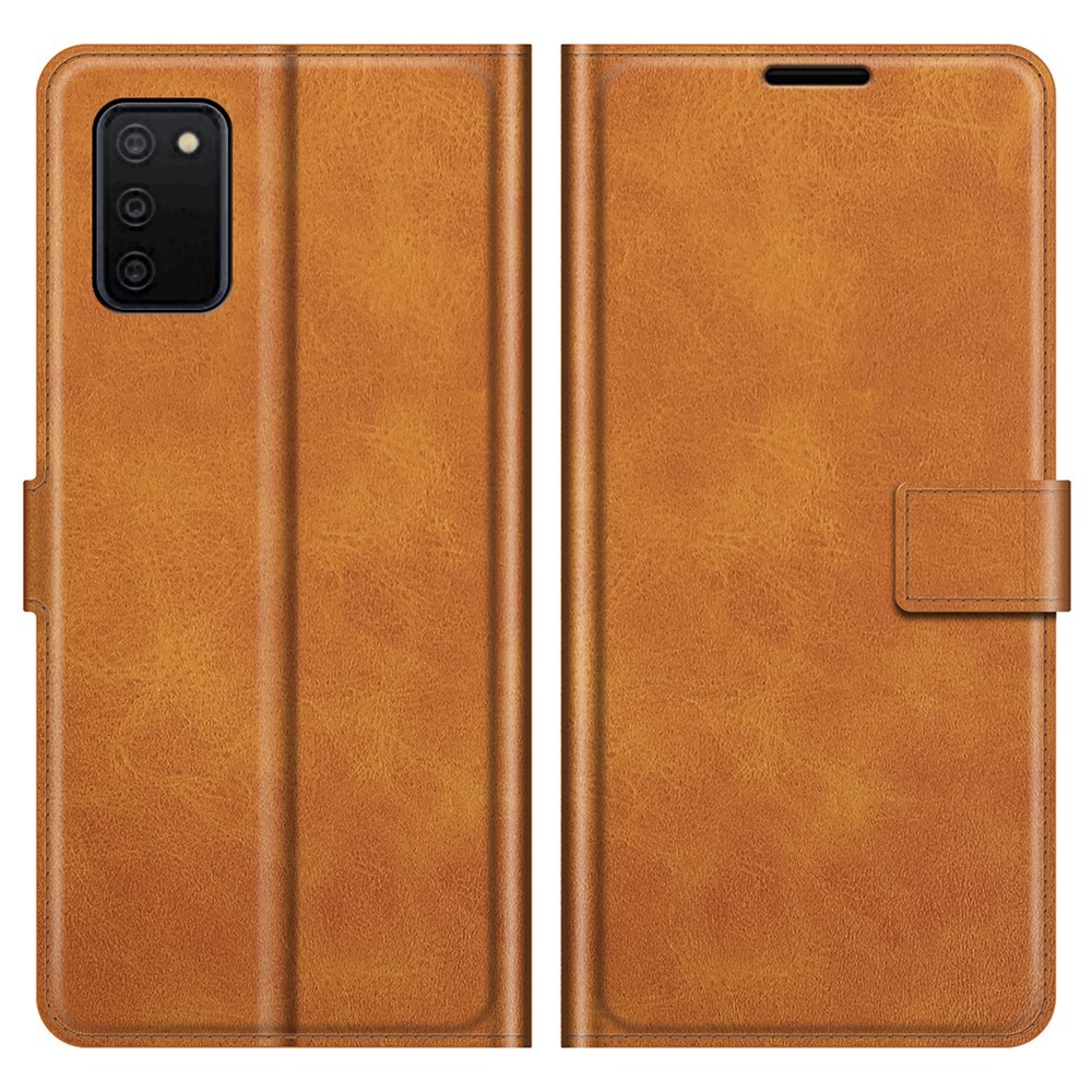 Galaxy A03s Fodral Läder Ljus