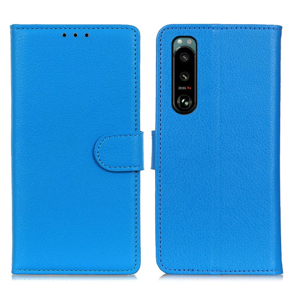 Xperia 5 III Fodral Litchi Textur