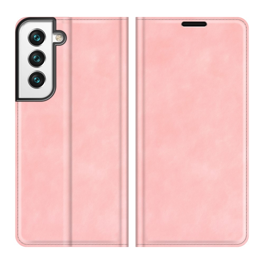 Galaxy S22 Plus Fodral Flip Silkeslent Ljus