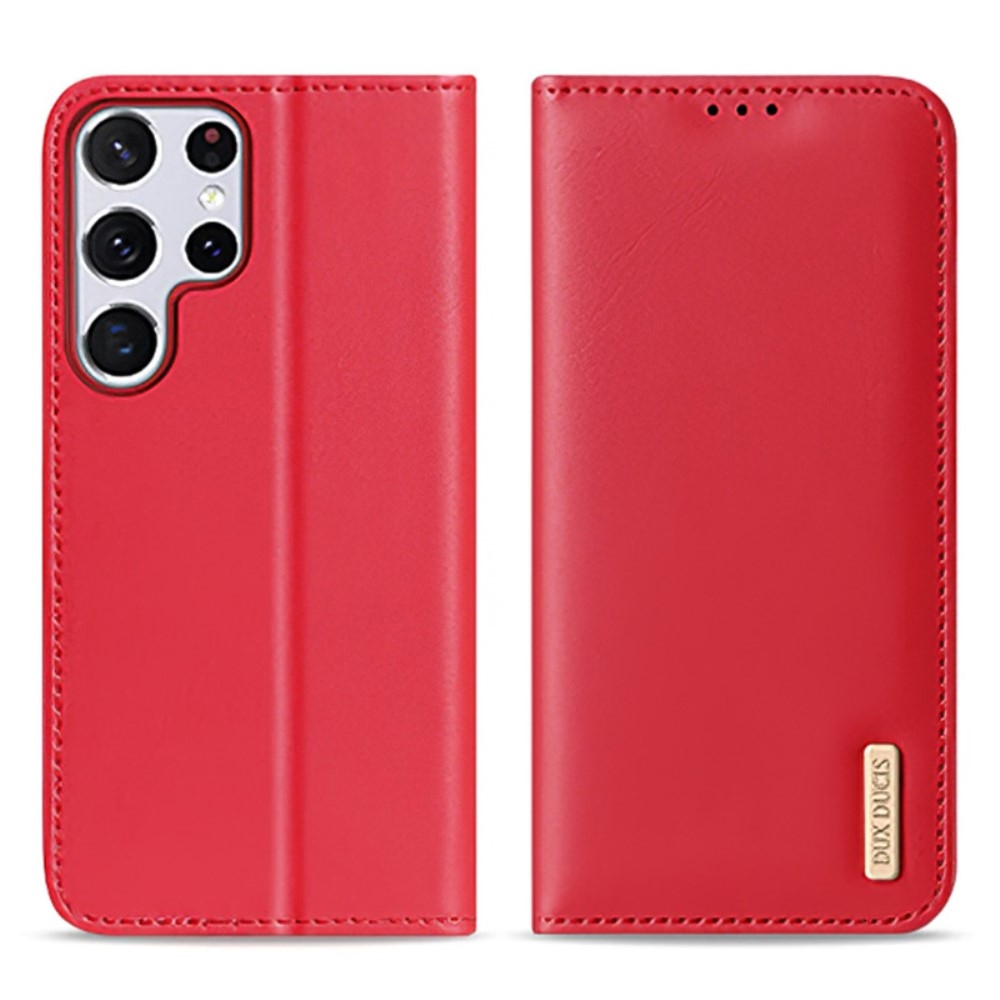 DUX DUCIS Samsung Galaxy S22 Ultra Fodral HIVO Äkta Läder